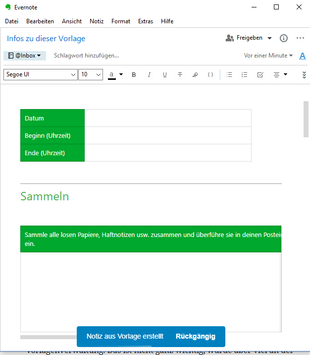 EvernoteVorlagen neues Feature im Notizprogramm Medienman